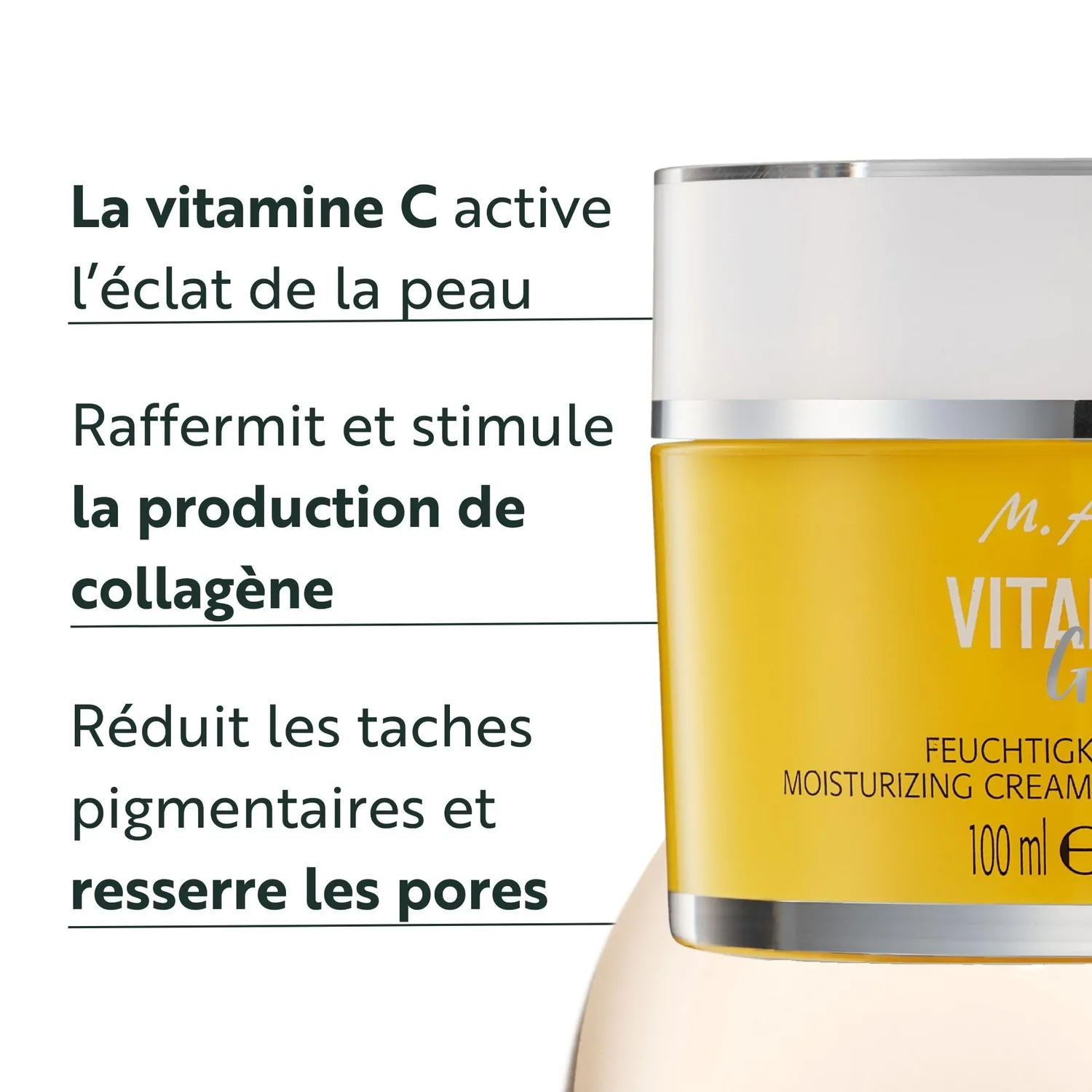 M. Asam Vitamin C Glow crème hydratante XXL 100 ml éclat