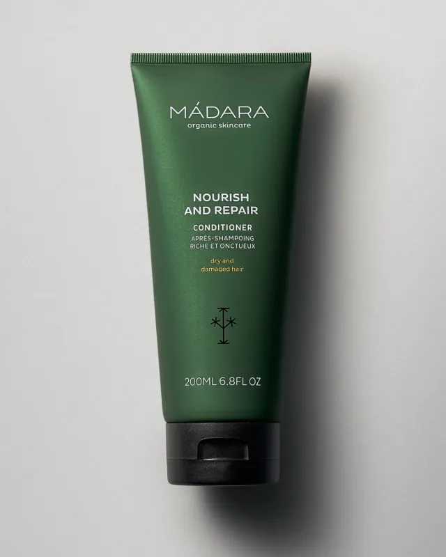 Mádara Nourish and Repair après-shampooing 200 ml ortie