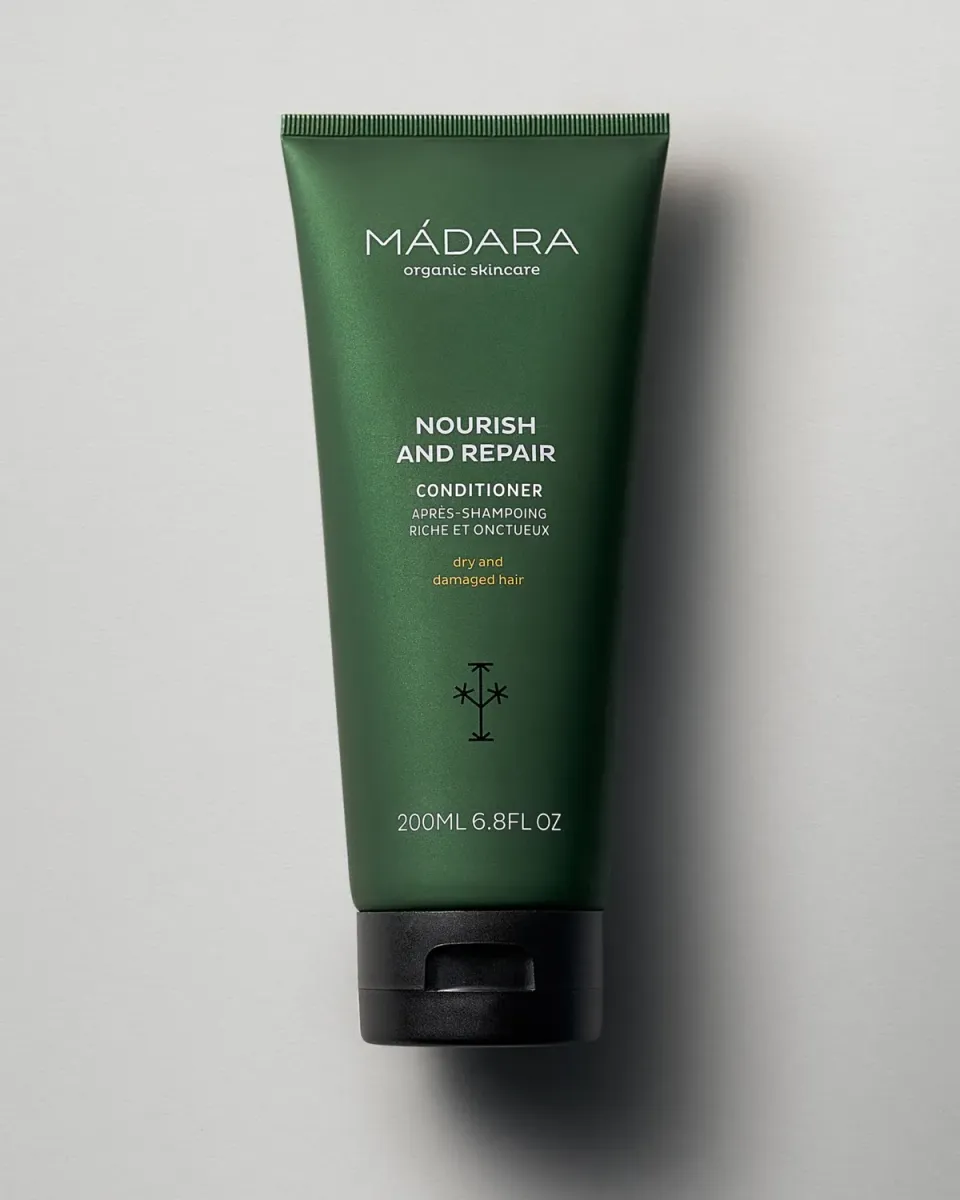 Mádara Nourish and Repair après-shampooing 200 ml ortie
