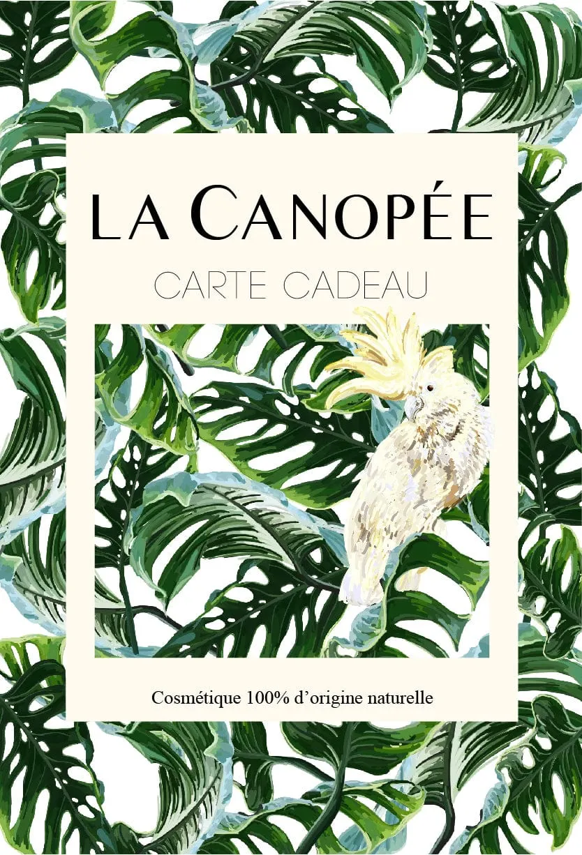 La Canopée Carte Cadeau 30 € carte beauté dématérialisée
