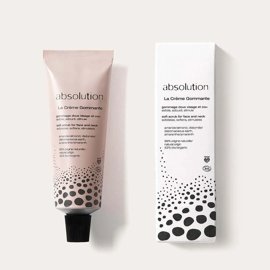 Absolution La Crème Gommante gommage visage doux éclat