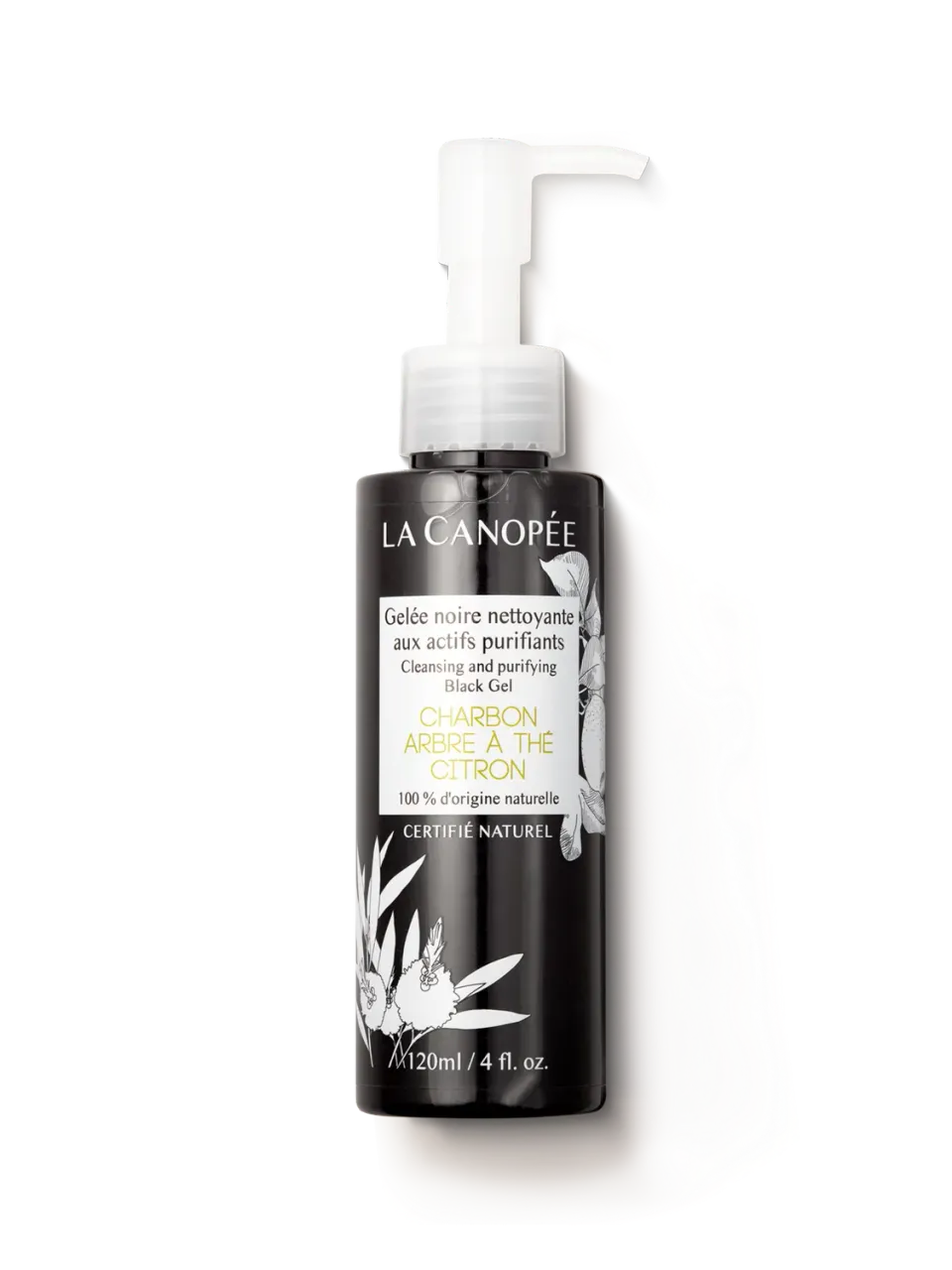 La Canopée Gelée Noire gelée nettoyante 120ml purifiante