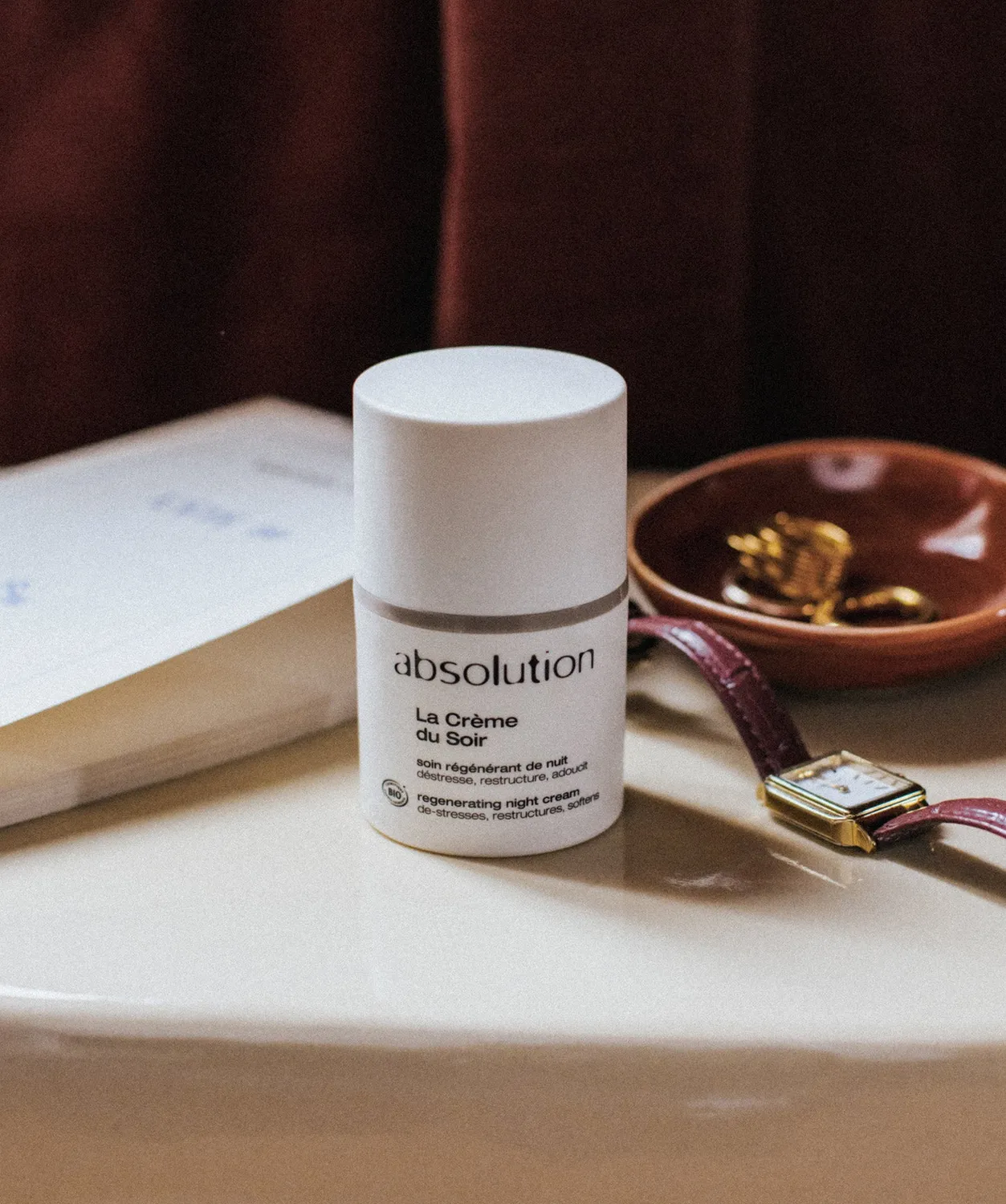 Absolution La Crème du Soir crème nuit bio régénérante