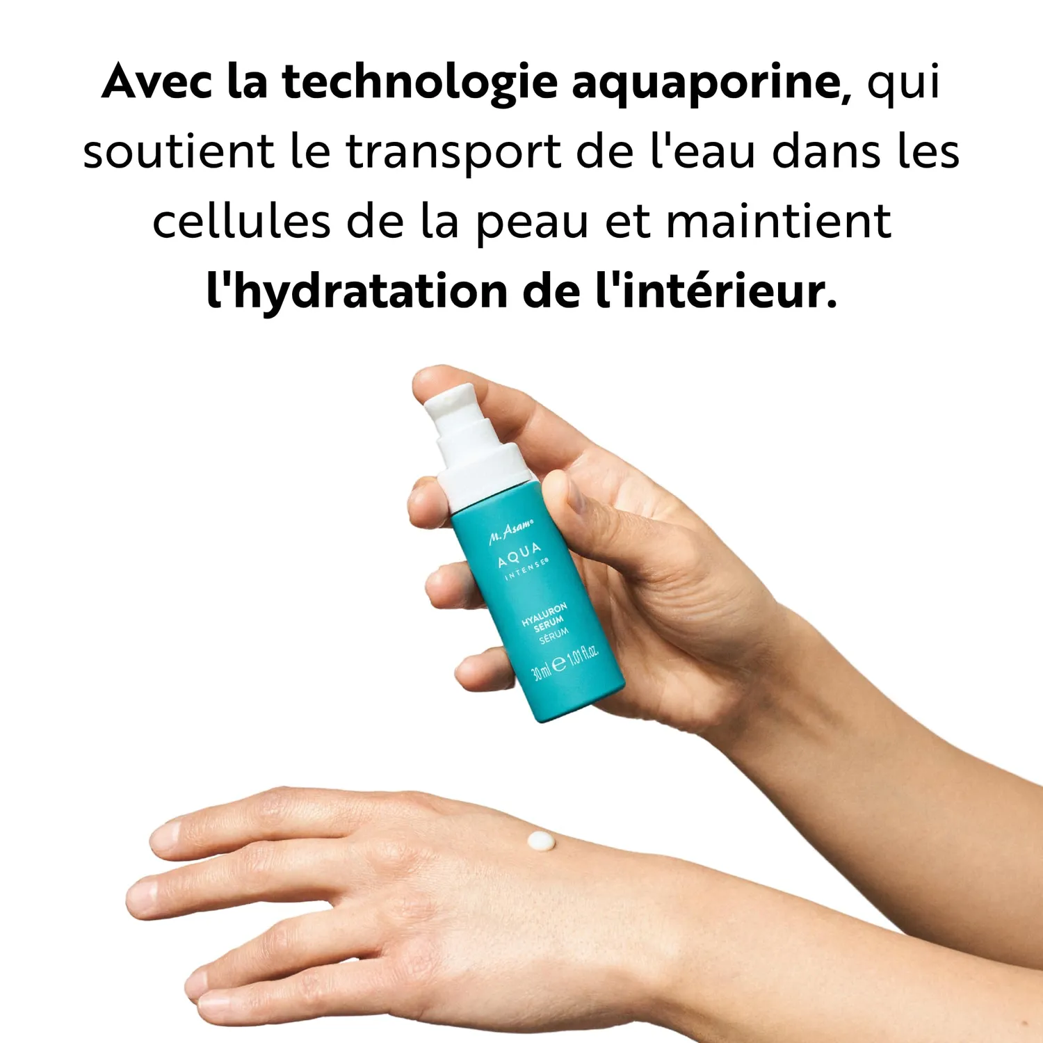M. Asam Aqua Intense sérum hyaluronique 30 ml sans parfum