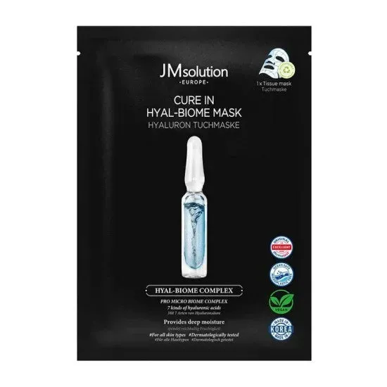 JMsolution Hyal-Biome masque tissu hydratant 1 pièce