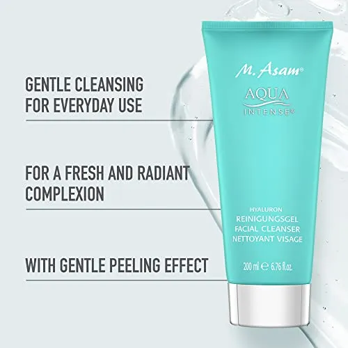 M. Asam Aqua Intense Gel nettoyant acide hyaluronique 200 ml sans parfum
