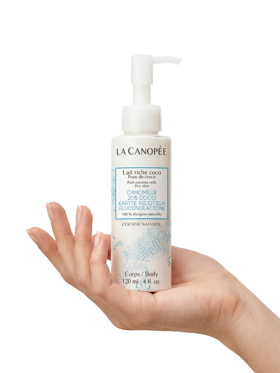 La Canopée Lait riche coco lait corps 120 ml karité