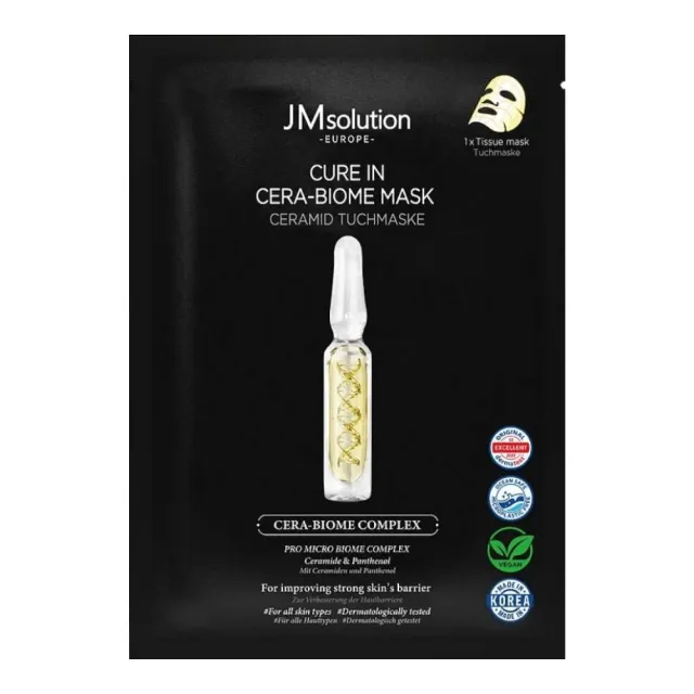 JMsolution Cure In Cera-Biome masque tissu 1 pièce céramides