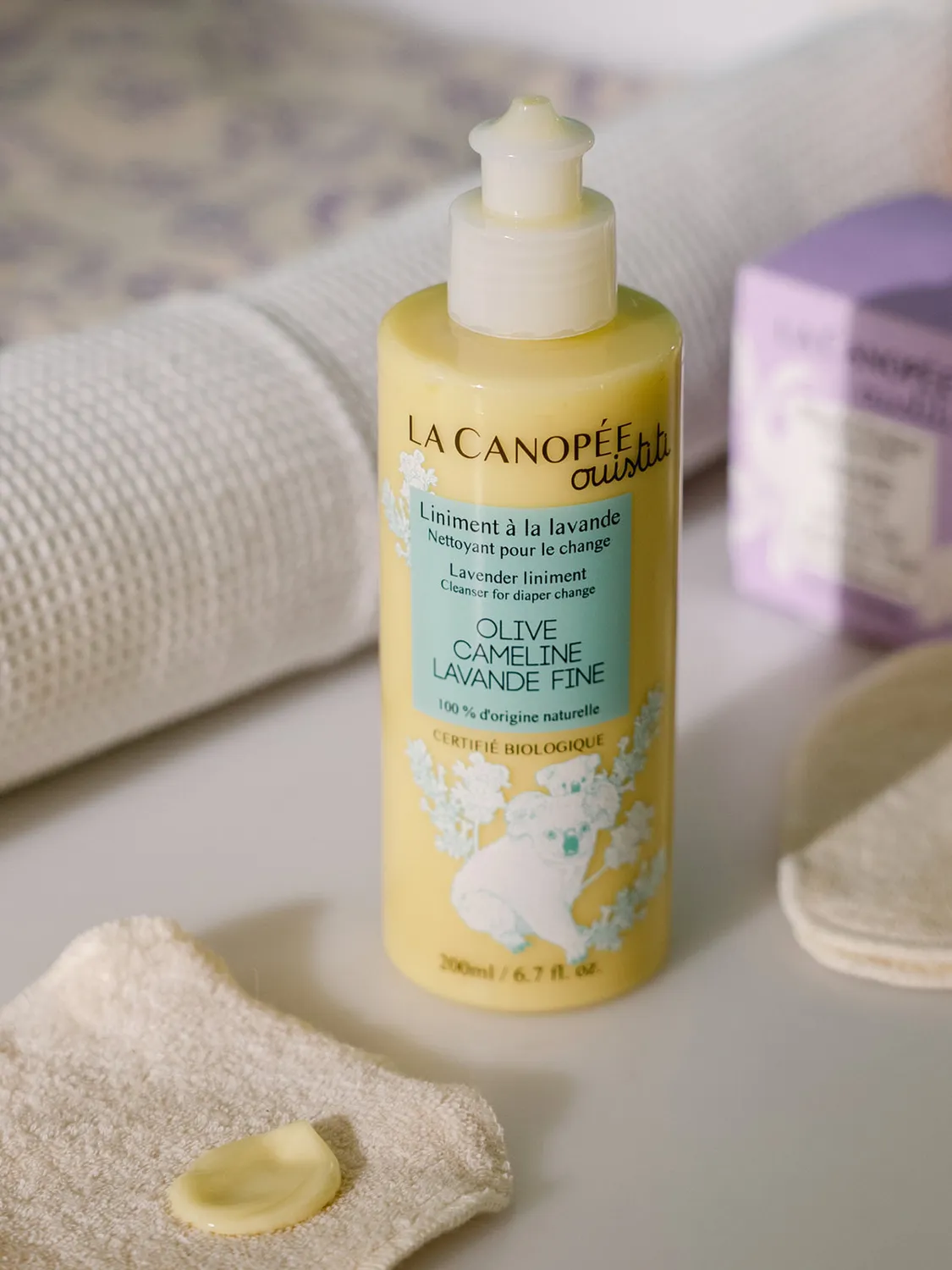 La Canopée Liniment lavande change bébé 200 ml