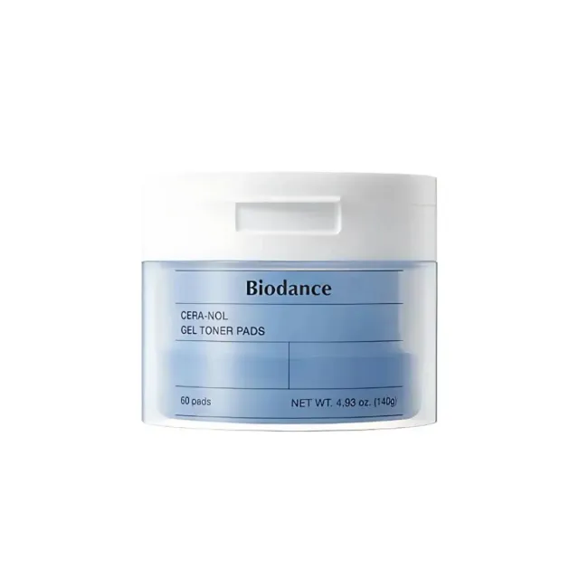 Biodance Cera-nol Gel Toner Pads cotons 60 pièces céramides