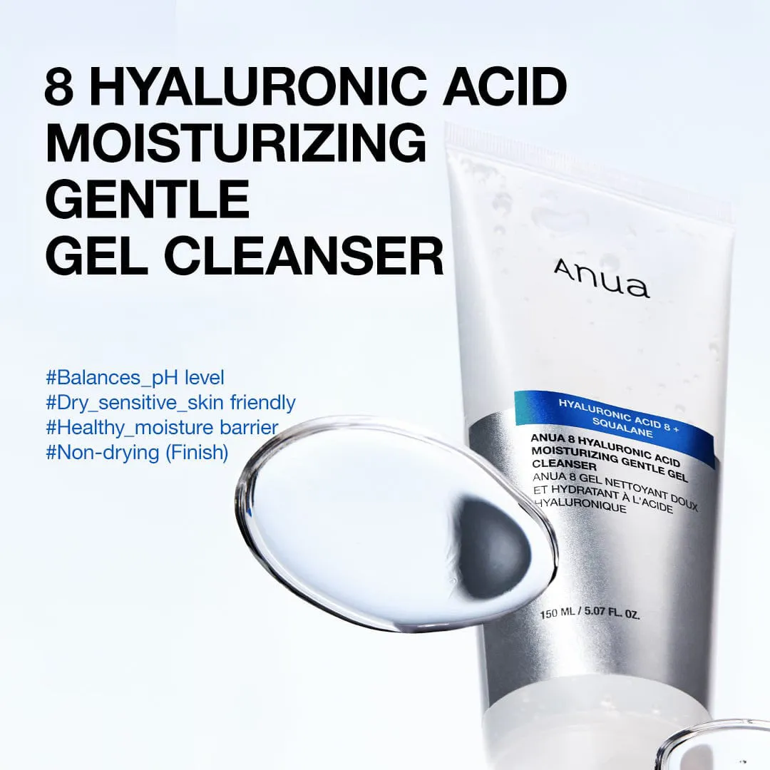 ANUA 8 Hyaluronic Acid gel nettoyant doux