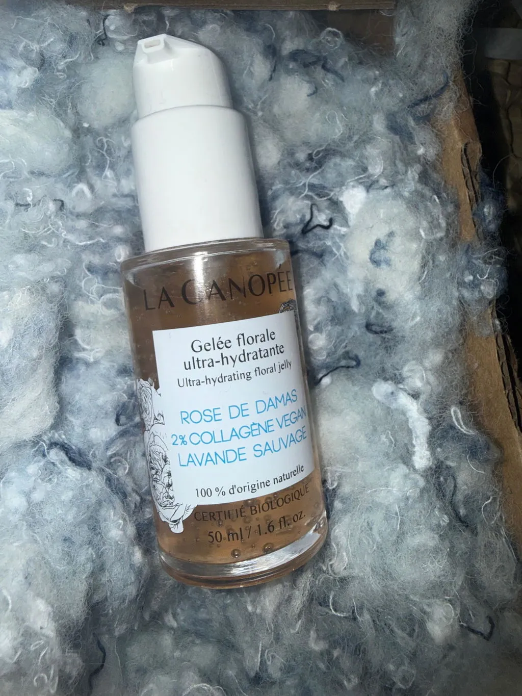 La Canopée Gelée florale gel visage 50 ml collagène