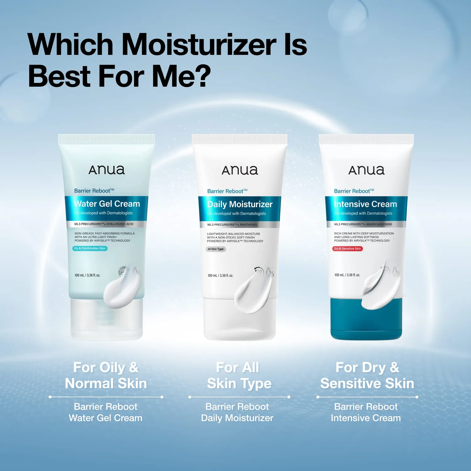 Anua Barrier Reboot crème intensive hydratation sans parfum
