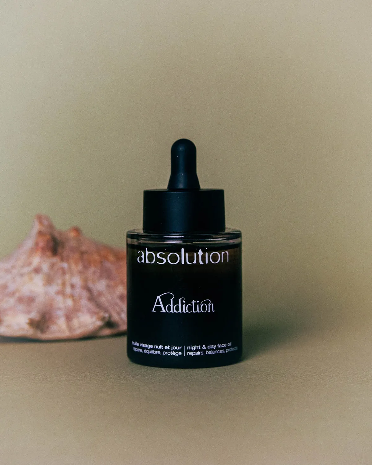 Absolution Addiction huile visage bio nourrissante éclat