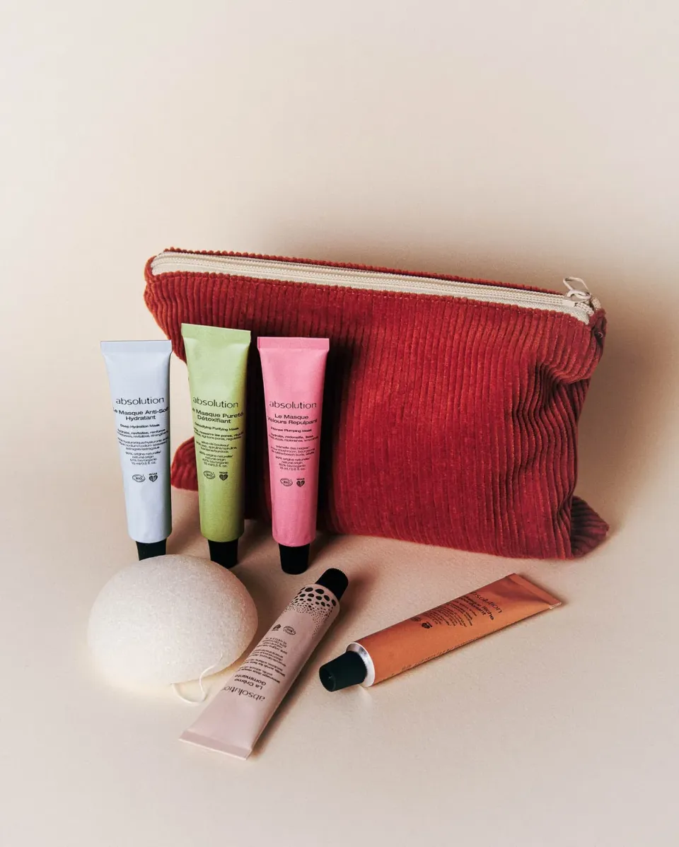 Absolution Happy Face Set coffret masques voyage multi-masking