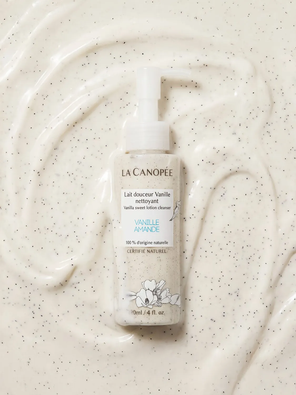 La Canopée Lait Douceur Vanille lait nettoyant 120 ml nourrissant