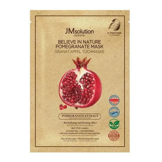 JMsolution Believe in Nature masque visage grenade 1 pièce