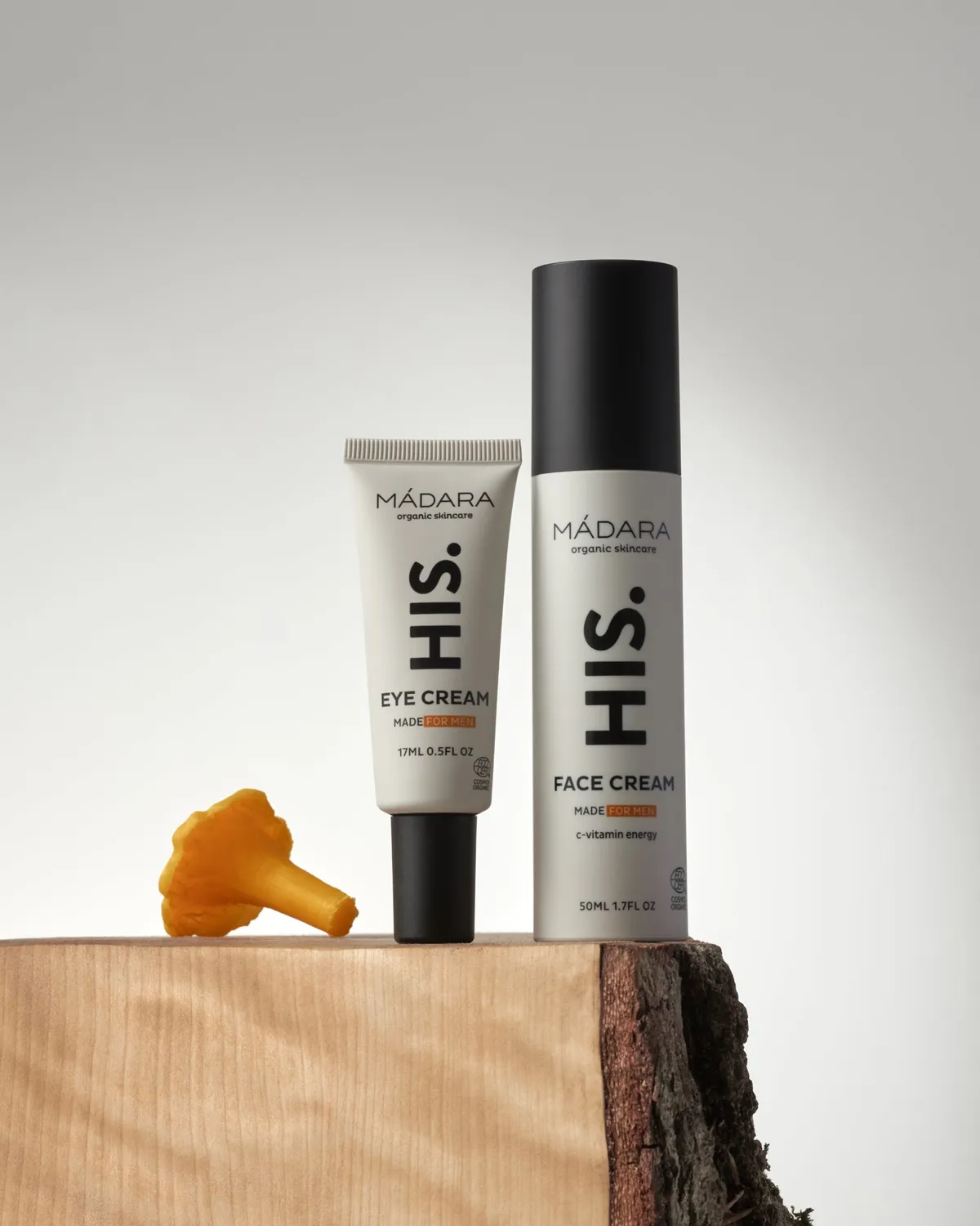 Mádara HIS Routine 2 soins crème visage et yeux homme 50+17 ml