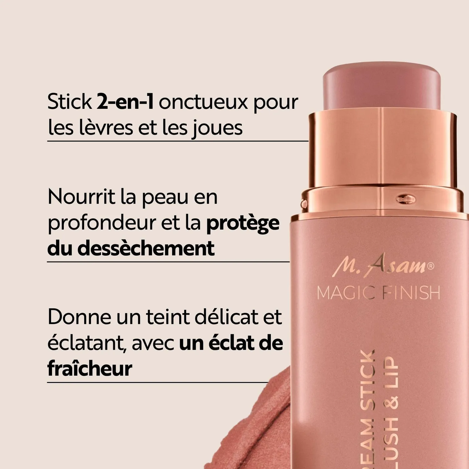 M. Asam Magic Finish stick blush 6 g Desert Bloom