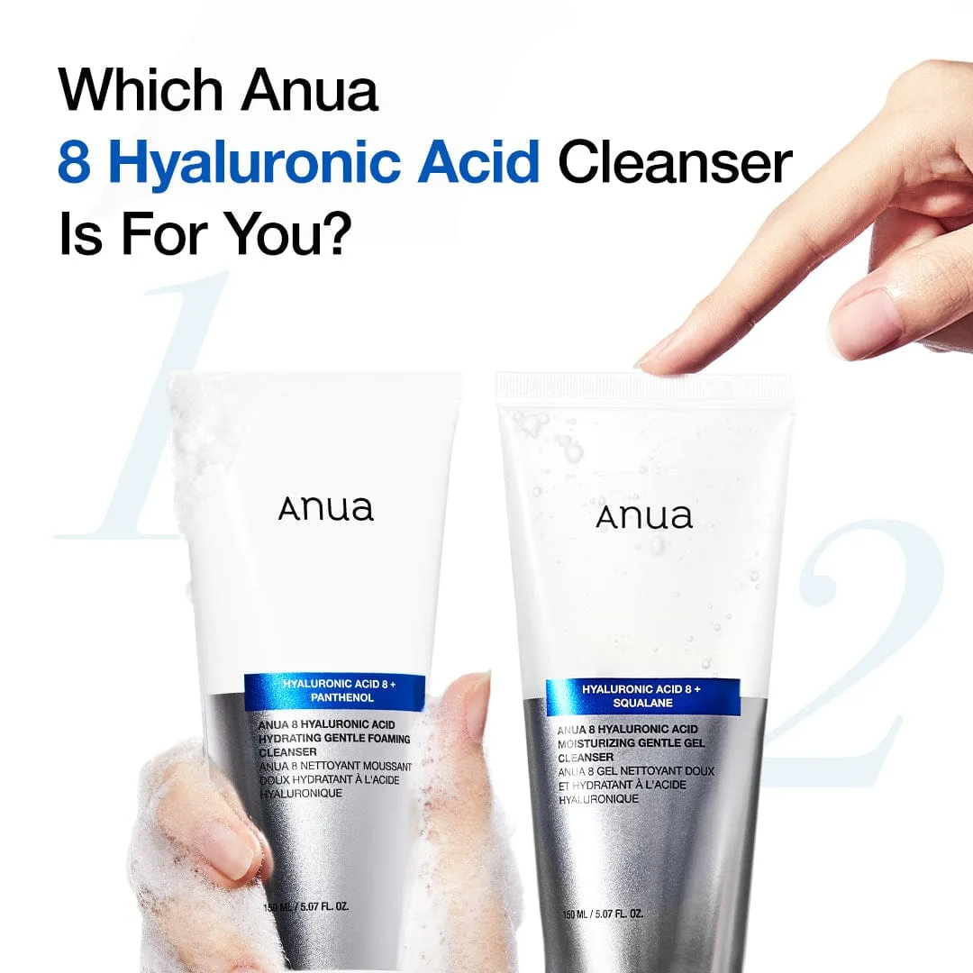 ANUA 8 Hyaluronic Acid gel nettoyant doux