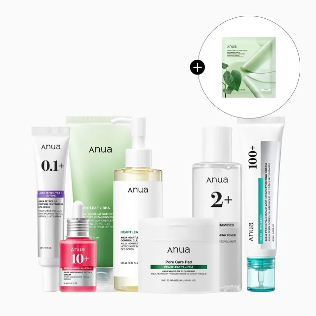 ANUA 7-Day Pore-refine coffret routine anti-points noirs