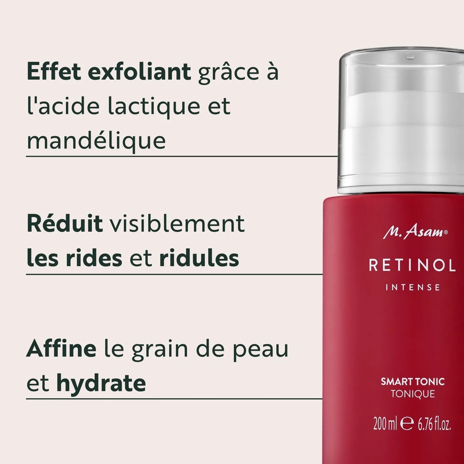 M. Asam Retinol Intense Smart Tonic lotion 200 ml éclat