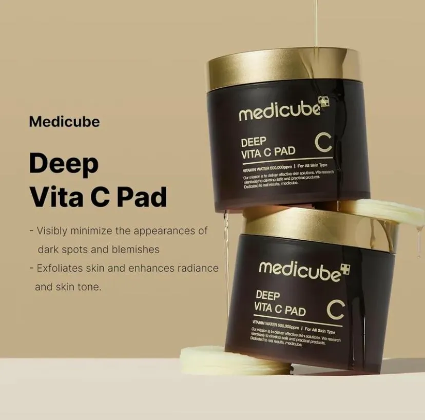 Medicube Deep Vita C Pad disques éclat 70 pièces