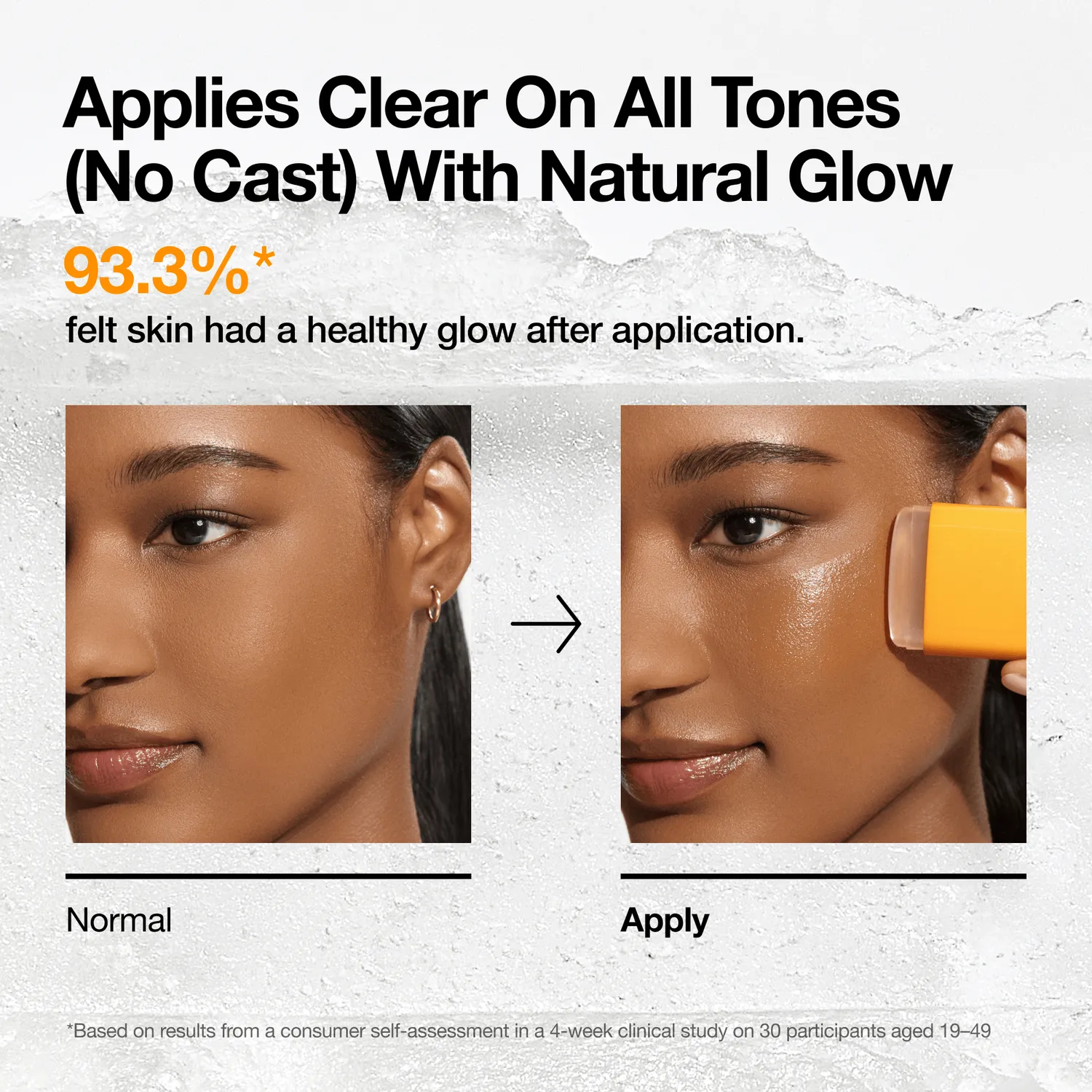 Anua Invisible Glow Finish stick solaire glow retouche