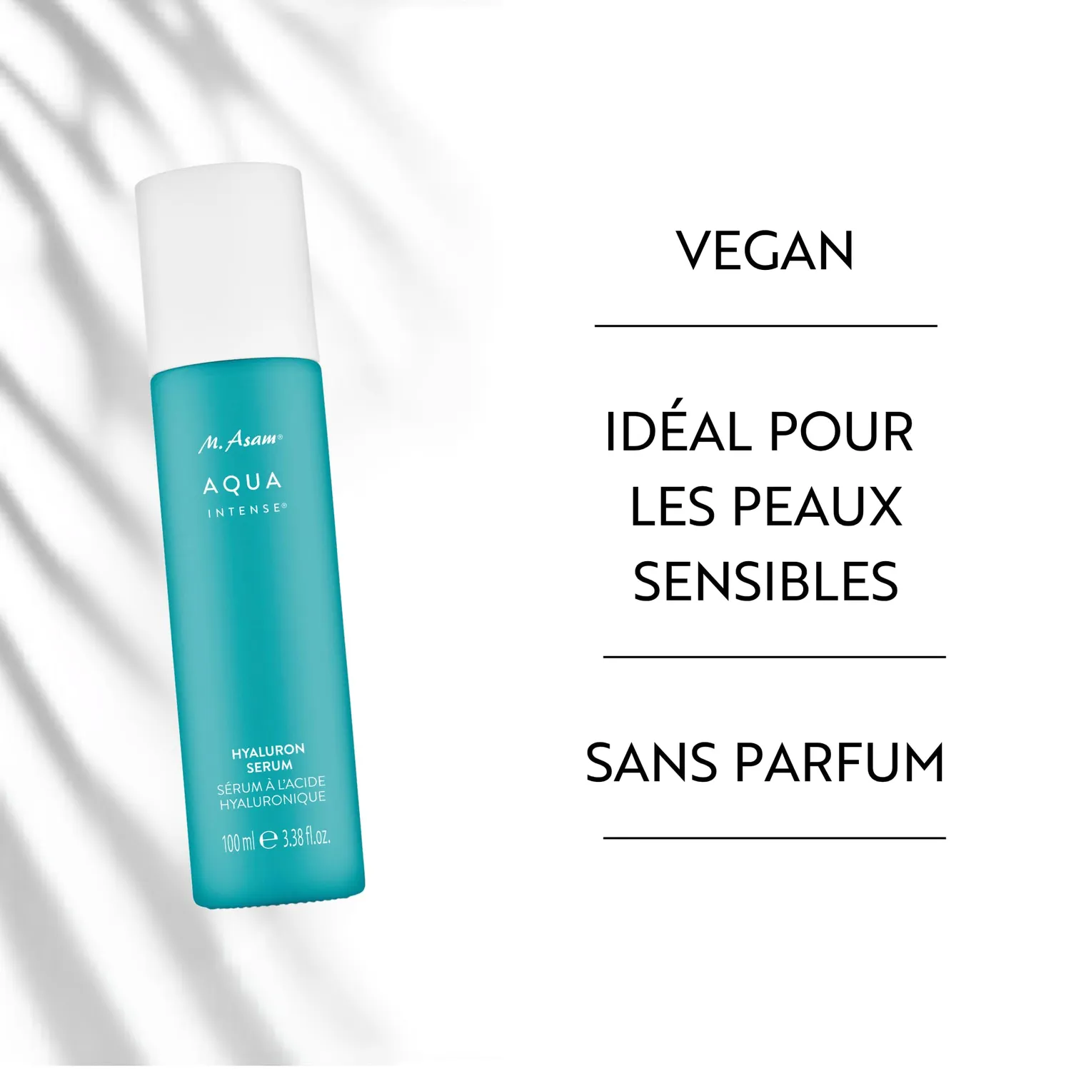 M. Asam Aqua Intense sérum hyaluronique 100 ml sans parfum
