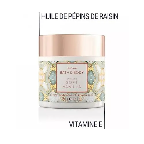 M. Asam Soft Vanilla gommage corps vanille 350 g sucre