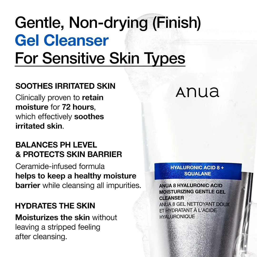 ANUA 8 Hyaluronic Acid gel nettoyant doux