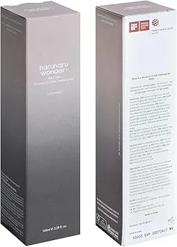 Haruharu Wonder Black Rice Gel nettoyant 100ml pH 5.5