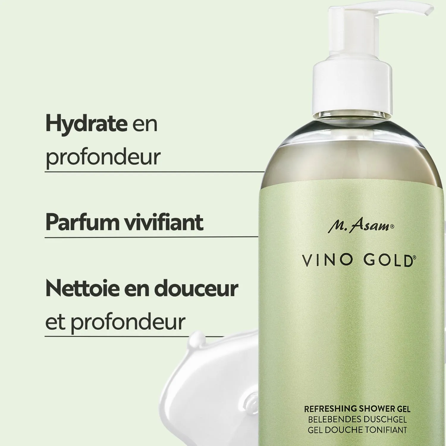 M. Asam Vino Gold gel douche vivifiant 500 ml raisin