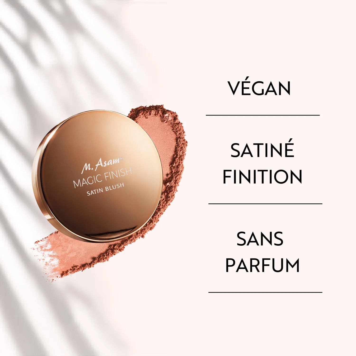M. Asam Magic Finish Blush Corail 4g Éclat