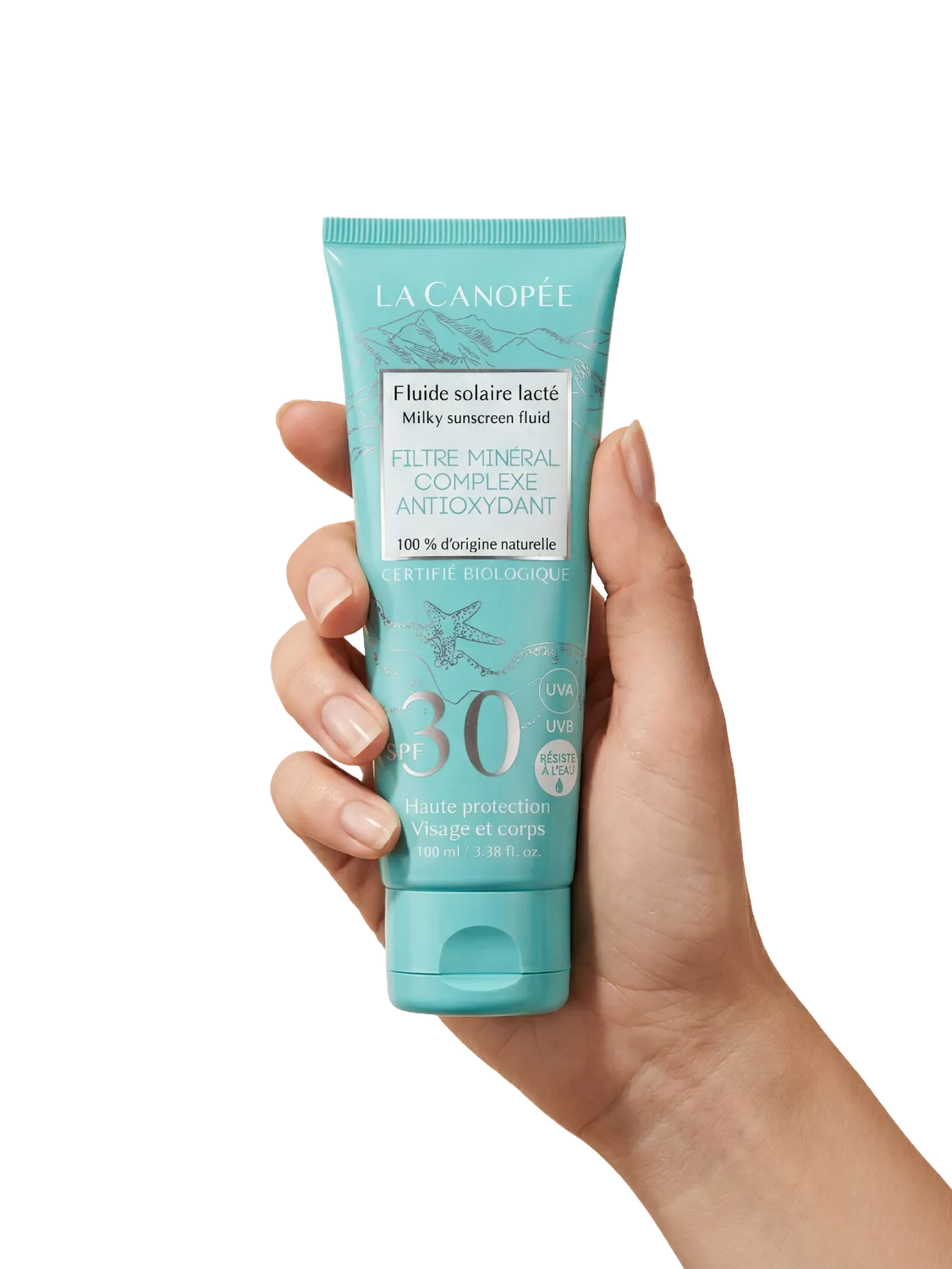 La Canopée Fluide solaire lacté SPF30 minéral 100ml