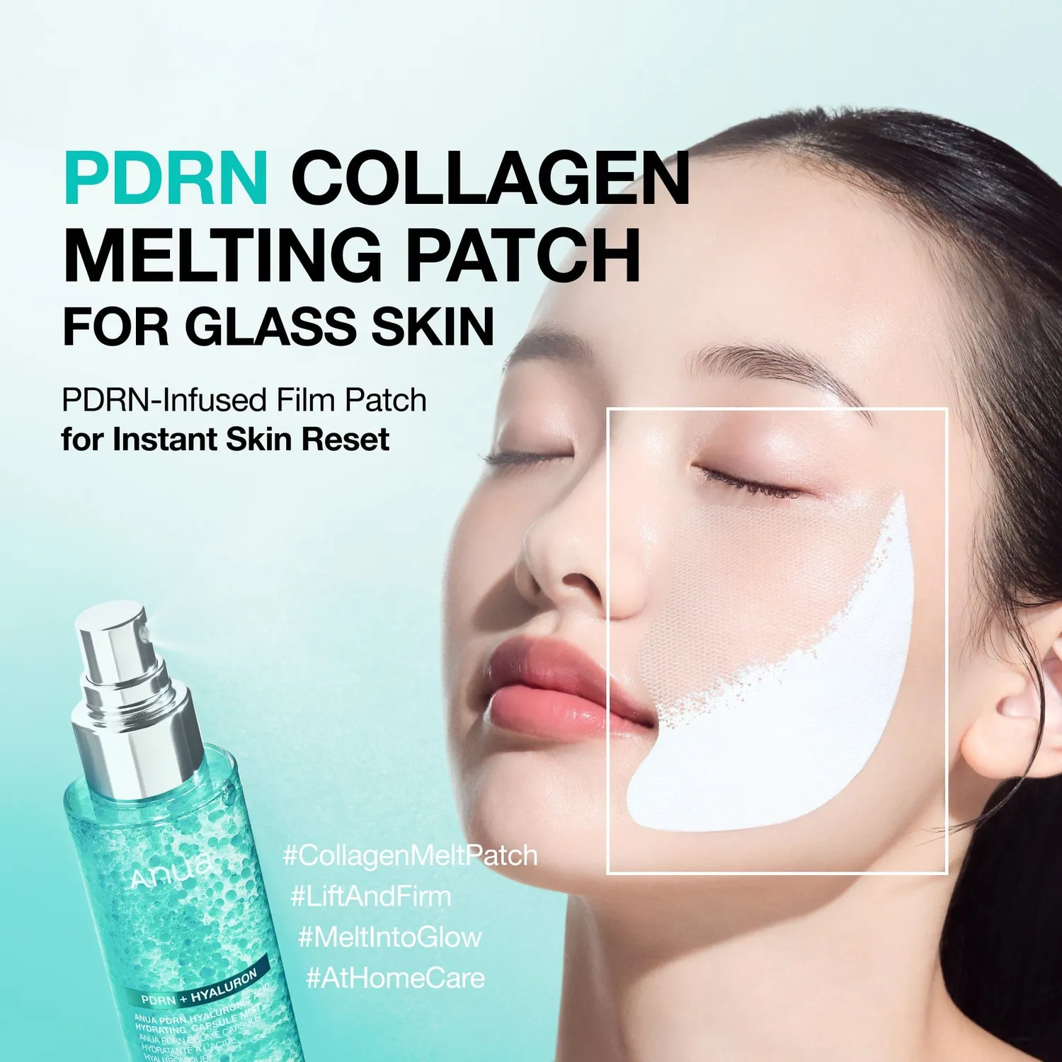 Anua PDRN Collagen patchs fondants 4 pièces fermeté