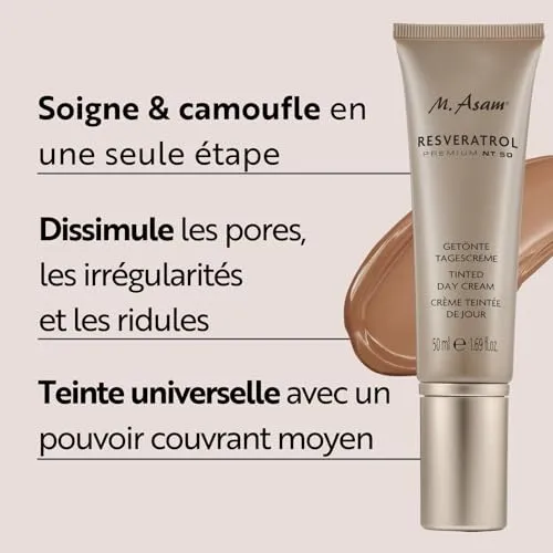 M. Asam Resveratrol NT50 Crème Jour Teintée 50 ml mat