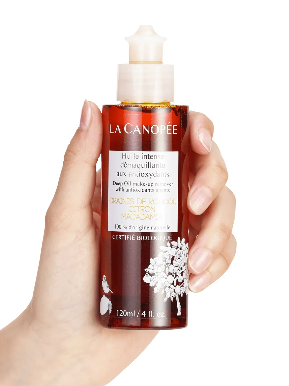 La Canopée Huile intense huile démaquillante 120 ml