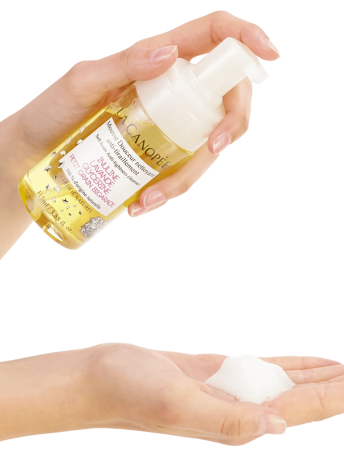 La Canopée Mousse Douceur mousse nettoyante 115ml anti-tiraillement