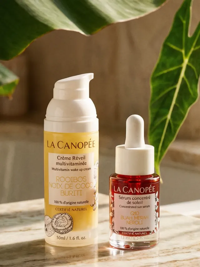 La Canopée Duo bonne-mine crème + sérum éclat