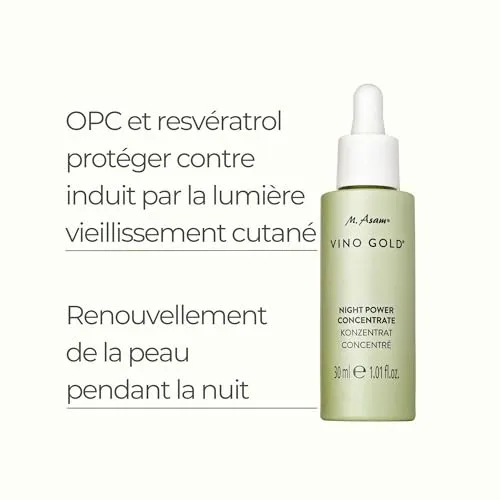 M. Asam Vino Gold Night Power concentré nuit 30ml resvératrol