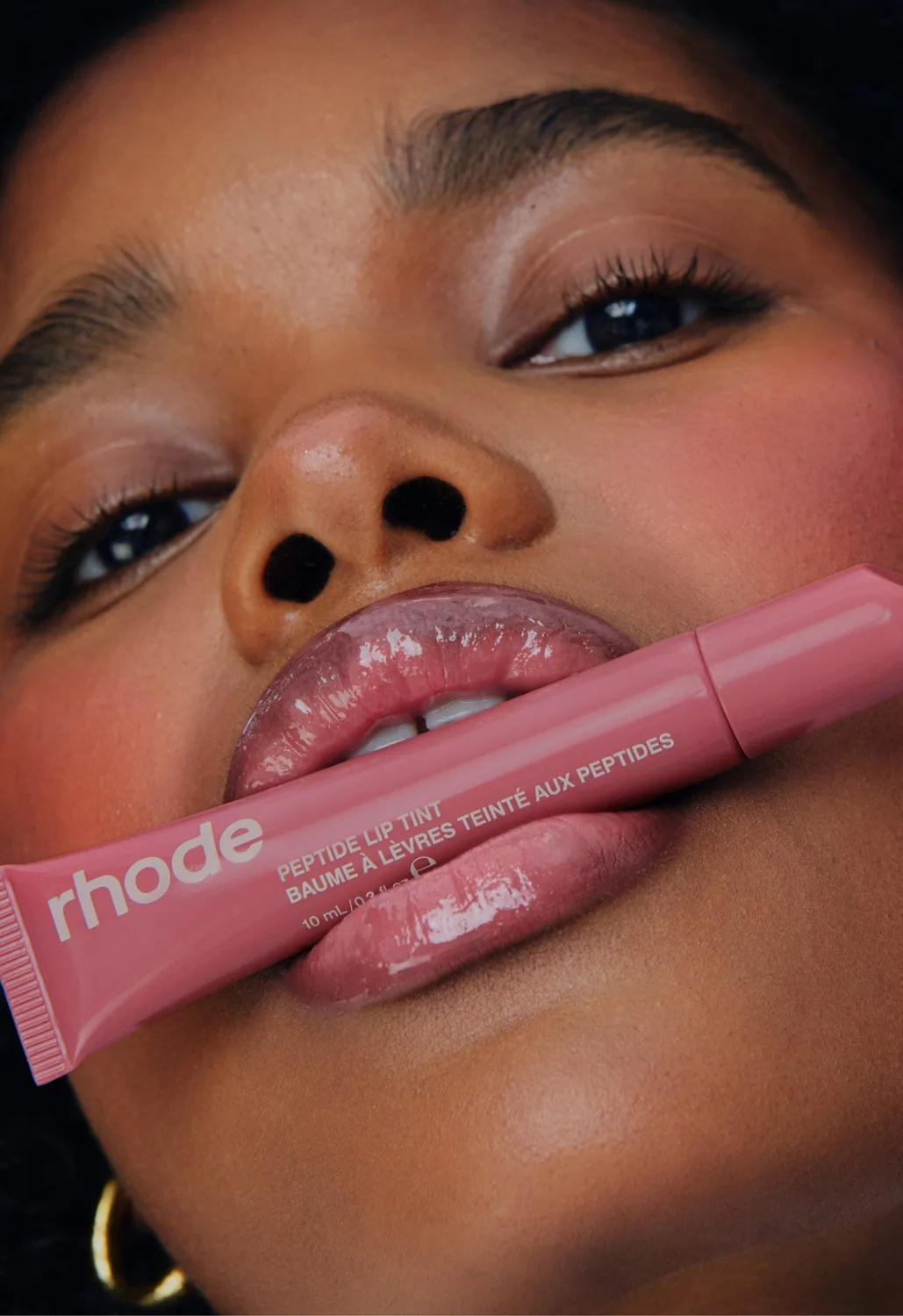 Rhode Peptide Lip Tint gloss lèvres Salty Tan 10 ml brillant