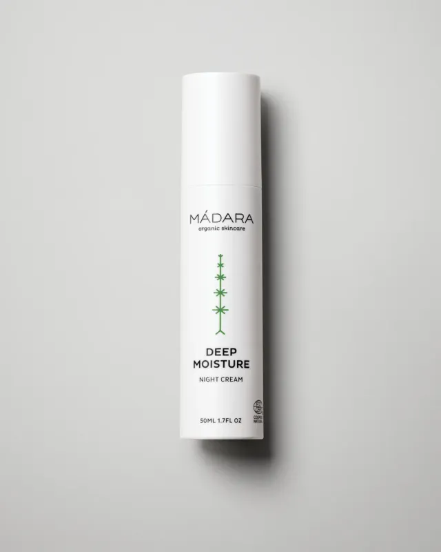 Mádara Deep Moisture crème nuit échantillon hydratante