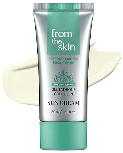 From The Skin Glutathione Collagen Sun Cream SPF50+ 50ml
