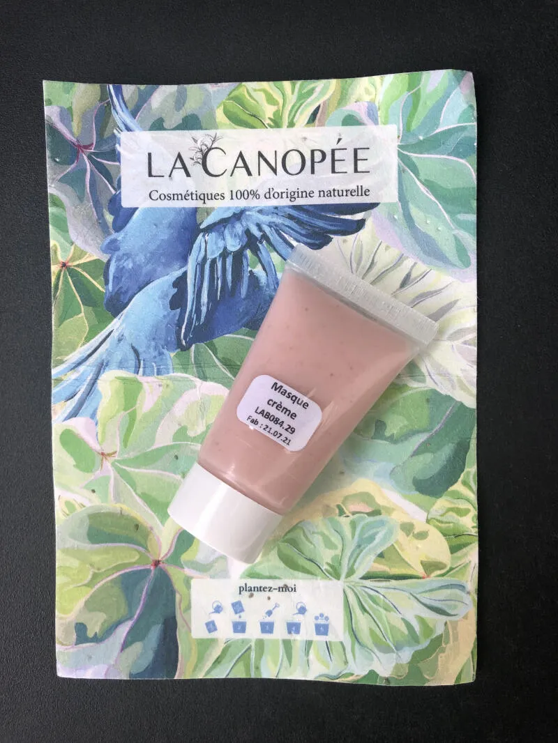 La Canopée Masque rose masque visage 50 ml apaisant