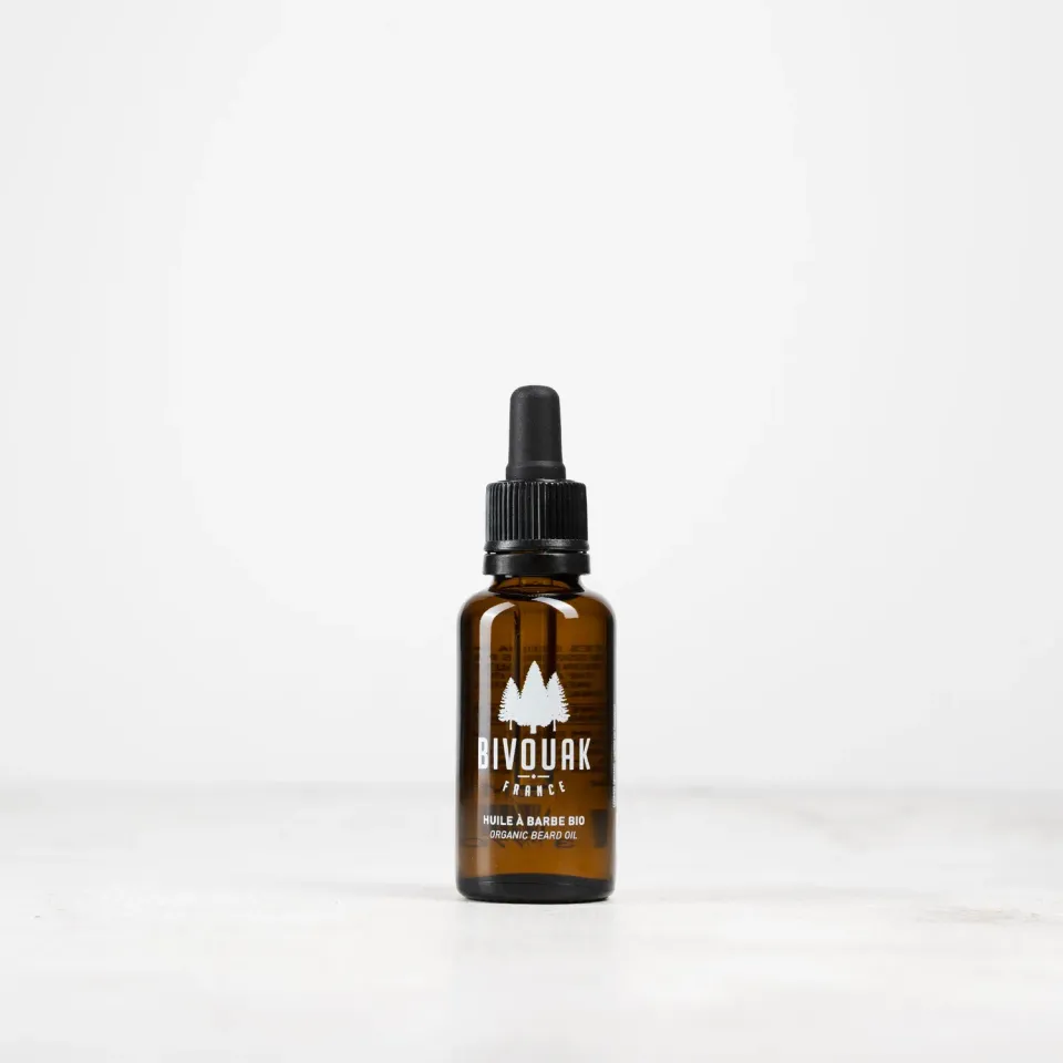 Bivouak Huile à Barbe bio 30 ml argan ricin