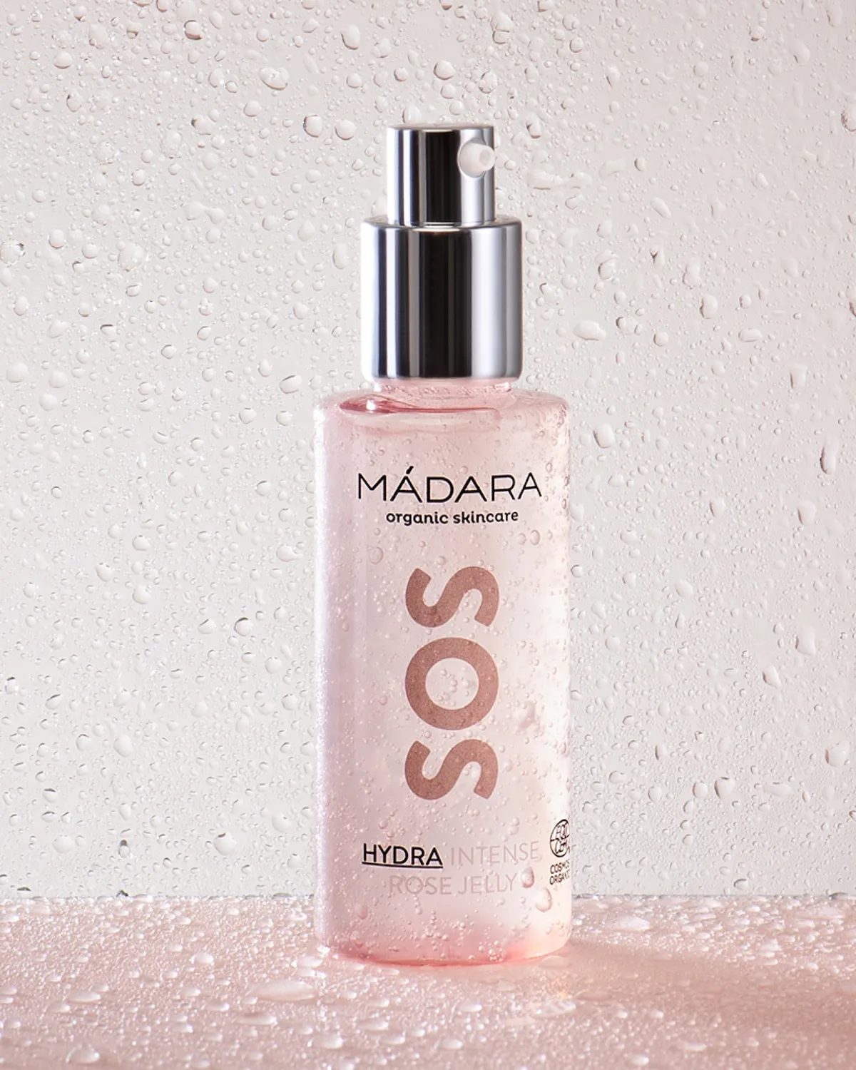 Mádara SOS Hydra Intense Rose Jelly gel hydratant 75 ml sans huile