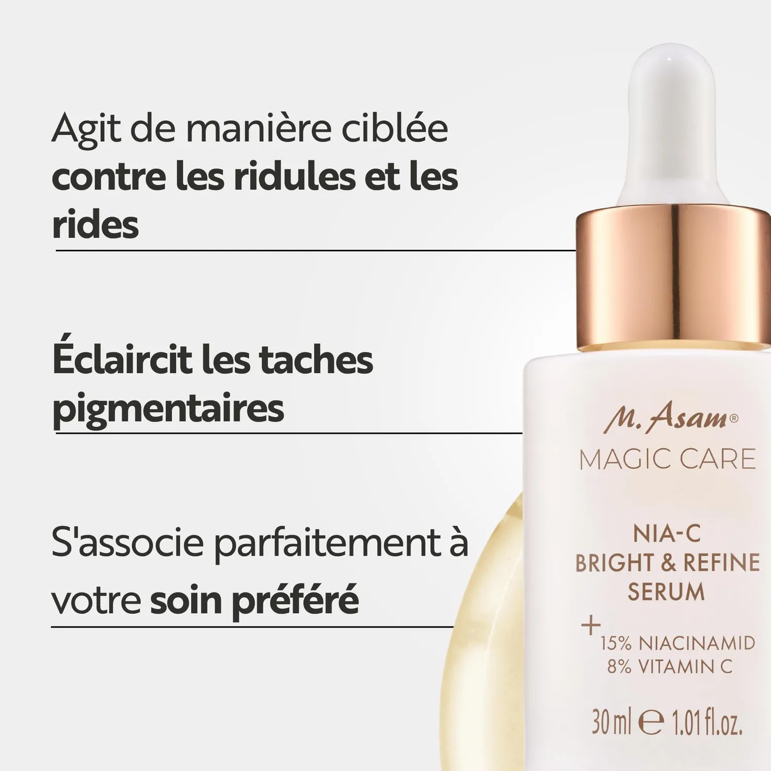 M. Asam Magic Care Niacinamide Bright & Refine sérum 30 ml taches