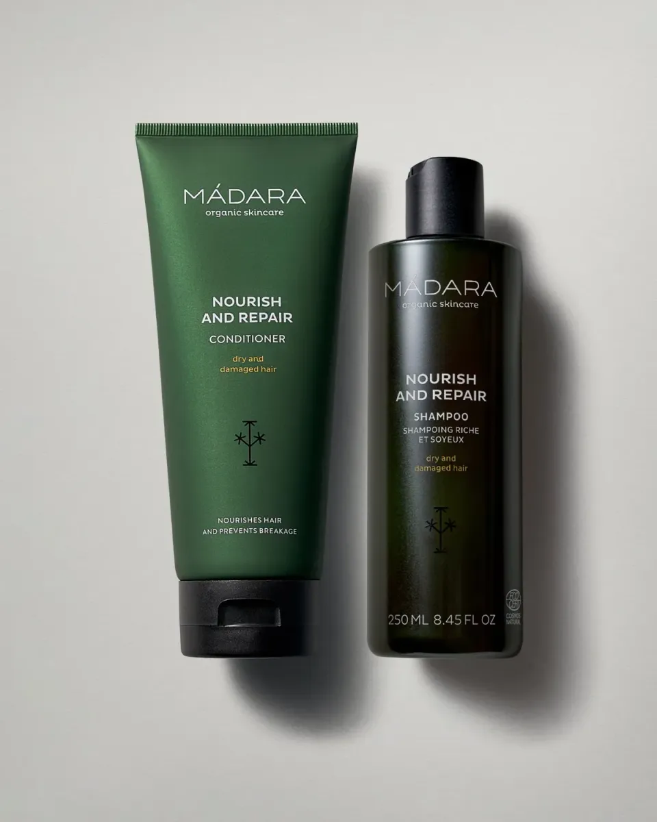 Mádara Nourish and Repair coffret cheveux secs abîmés