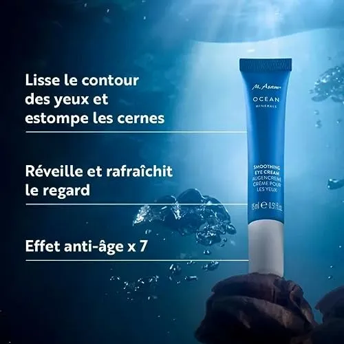 M. Asam Ocean Minerals contour des yeux lissant 15 ml algues